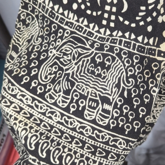 Sacred Threads Short Sleeve Shift Dress Sz S/M - Picture 7 of 11